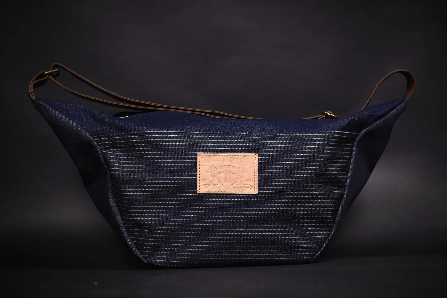 “BANANA” denim bag