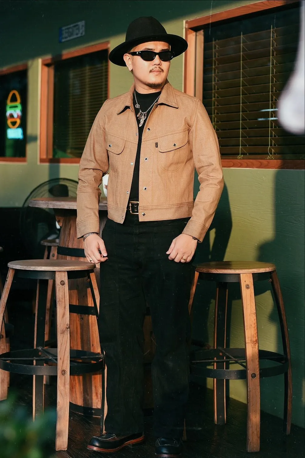 "HAZELNUT" wave lll Jacket western cowboy - Image 3