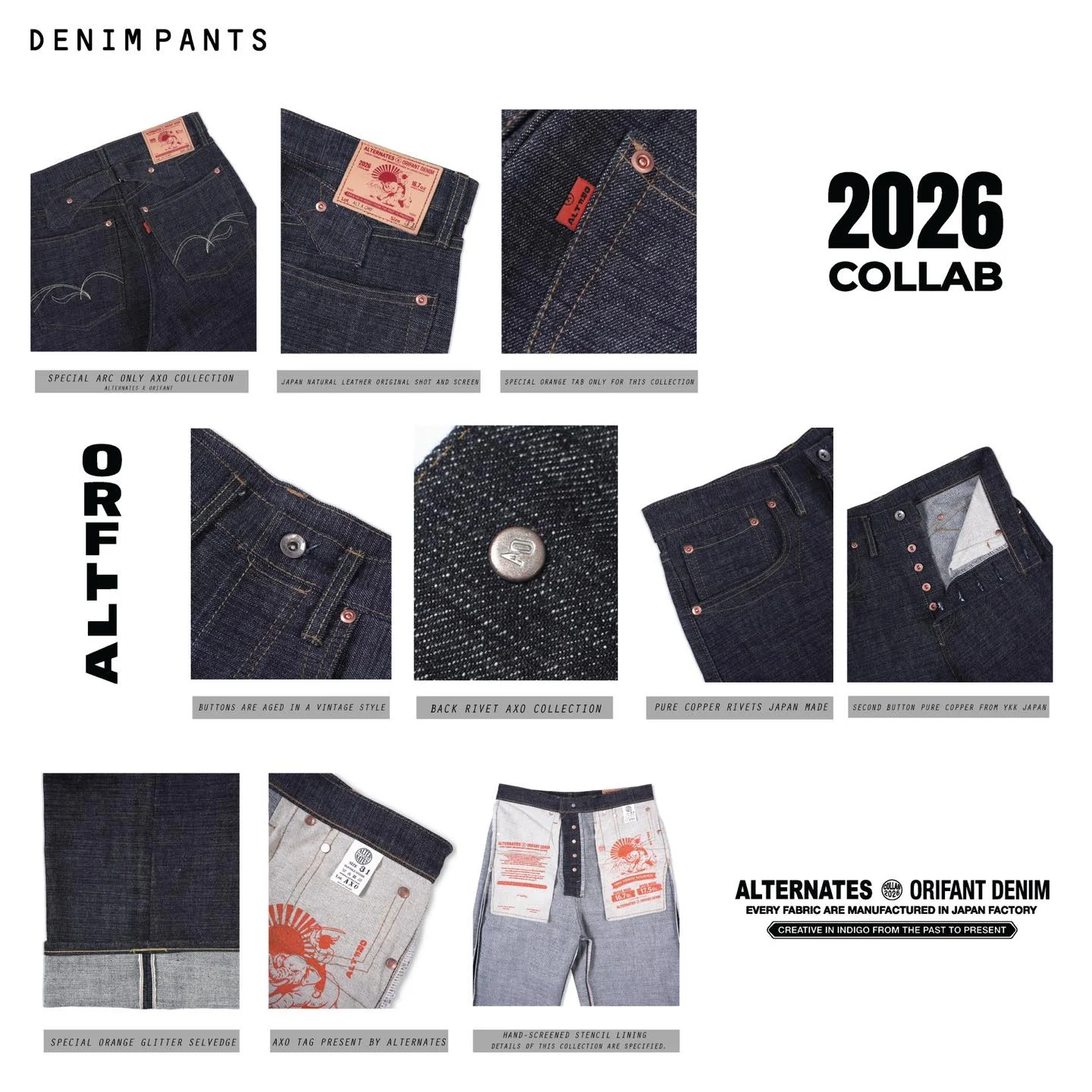 "COLLAB2026" @alternates.co X @orifantdenim  - Image 5
